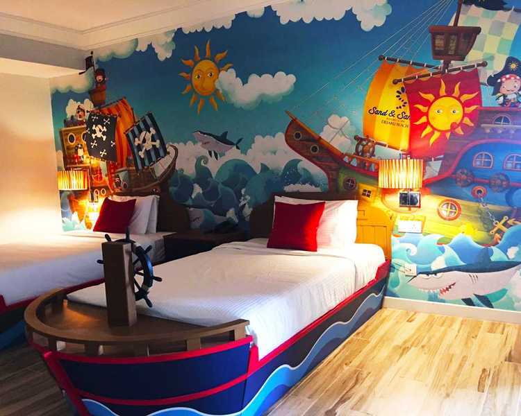 Sand & Sandals Desaru Beach Resort & Spa Exterior photo A themed room at Legoland Florida Resort Hotel