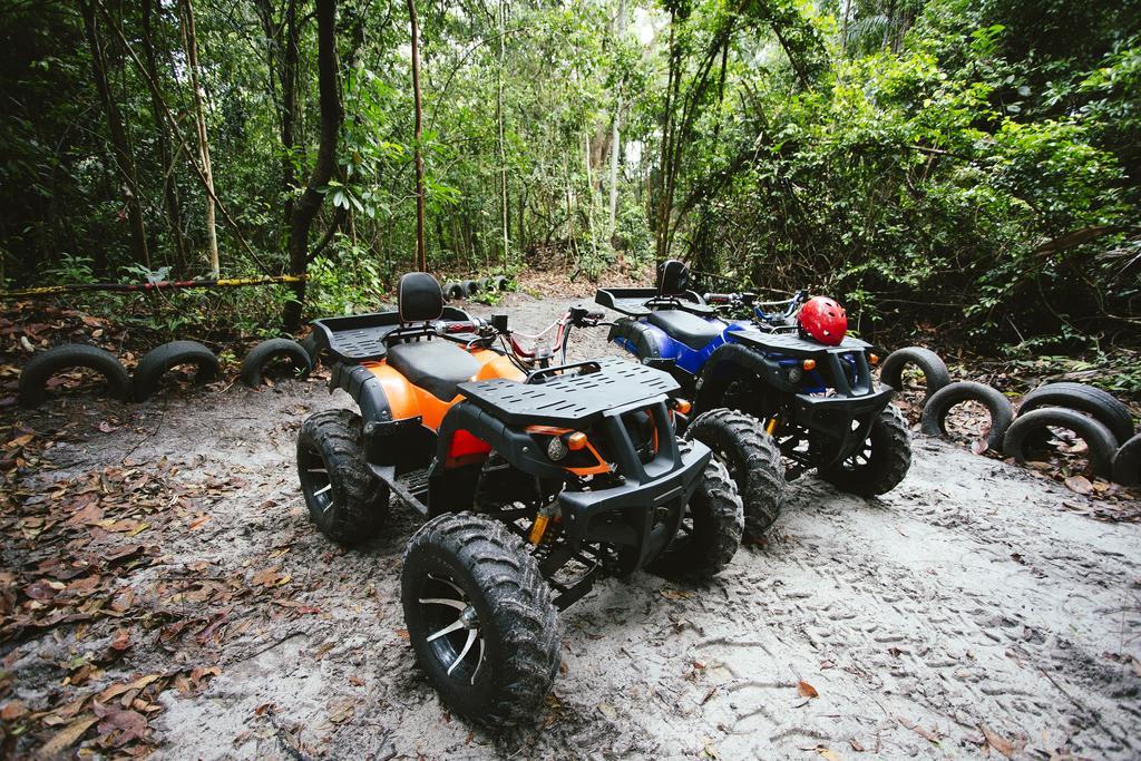 Sand & Sandals Desaru Beach Resort & Spa Exterior photo ATV ride at the Forest Research Institute of Malaysia